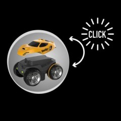 Smoby Rennbahn Flextreme Rennauto gelb Гоночная машина Racecourse Flextreme желтая