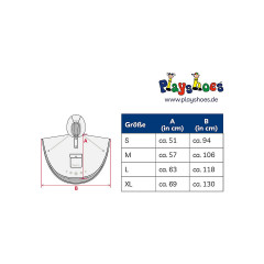 Playshoes Regenponcho faltbar Regenjacken fur Madchen Складное пончо от дождя Дождевик для девочек
