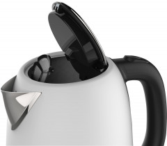 Westinghouse Westinghouse Wasserkocher WKWKB115 Basic, Wasserstandsanzeige, 1,7 l, 2200 W, 360° Basis, Kalkfilter, Auto. Stopp-Funktion schwarz Чайник Westinghouse WKWKB115 Basic, индикатор уровня воды, 1,7 л, 2200 Вт, основание 360°, фильтр от накипи, ав