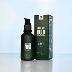 BETTER BE BOLD 2-in-1 After Shave Balm &amp; Gesichtscreme mit Magnolienextrakt und Hyaluron  2-в-1 бальзам после бритья и крем для лица с экстрактом магнолии и гиалуроном