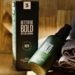 BETTER BE BOLD 2-in-1 After Shave Balm &amp; Gesichtscreme mit Magnolienextrakt und Hyaluron  2-в-1 бальзам после бритья и крем для лица с экстрактом магнолии и гиалуроном