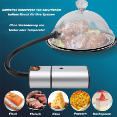 Lannister Lannister Multikocher Tragbarer Raucher Handraucherpistole Kuchengerate fur Lebensmittel, Fleisch, Getranke Kostenlose Reinigungsburste Schraubendreher Sieb Мультиварка Lannister, портативная коптильня, пистолет для ручного курения, инструменты