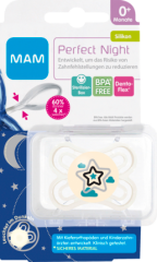 MAM Соска (успокаивающая) Perfect Night 0-6 Месяц ы, Силикон , 1 шт