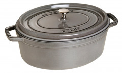 Staub Staub Br\u00e4ter Cocotte 33cm oval STAUB grau Staub Br>4ter Кокотка 33см овал DUST