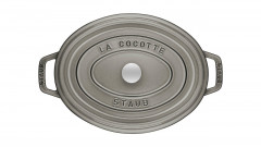Staub Staub Br\u00e4ter Cocotte 33cm oval STAUB grau Staub Br>4ter Кокотка 33см овал DUST