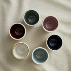 Bitz Bitz Gastro matte cream Espressotassen Set 6-tlg. 0,10 L / h: 6 cm / d: 5 cm Набор чашек для эспрессо с матовым кремом Bitz Gastro, 6 предм. 0,10 л/ч: 6 см/д: 5 см