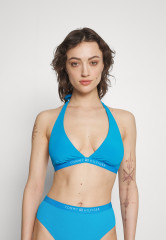 Tommy Hilfiger HALTER TRIANGLE Bikini top shocking blue HALTER TRIANGLE лиф бикини шокирующий синий