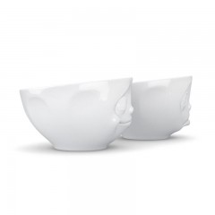 Fiftyeight Products TV Tassen Schalchen Set 2-tlg. - glucklich &amp; och bitte 0,20 L Набор подставок для телевизора 2 шт. - Happy &amp;amp; Please 0,20 л