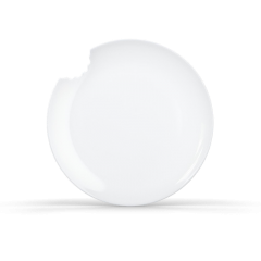 Fiftyeight Products TV Tassen Kuchenteller / Fruhstucksteller mit Biss 2er Set 20 cm ТВ-чашки, тарелки для торта / тарелки для завтрака с набором из 2 укусов 20 см