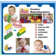 Tutor Blocks Meine ersten Magnetbausteine Happy Family Мои первые магнитные конструкторы Happy Family
