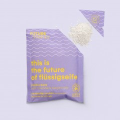 FUTURE STORIES Vorteilskit 3er Set Flussigseifen Pulver Lavendel &amp; Bergamotte inkl. Pumpspender  Набор Advantage Kit из 3 жидких мыльных порошков лаванды и бергамота, включая помпу-дозатор