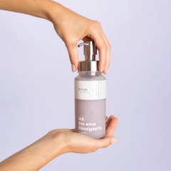 FUTURE STORIES Vorteilskit 3er Set Flussigseifen Pulver Lavendel &amp; Bergamotte inkl. Pumpspender  Набор Advantage Kit из 3 жидких мыльных порошков лаванды и бергамота, включая помпу-дозатор