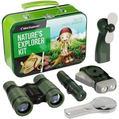LK Trend Style Entdecker-Set der Natur fur Kinder. Ein magisches 9-in-1-Geschenkset mit schonem Etui Набор для изучения природы для детей. Волшебный подарочный набор 9-в-1 с красивым футляром