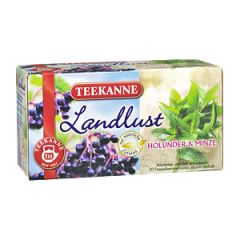 Teekanne Чай  Земное удовольствие бузина-мята 50 г, 20 пакетиков