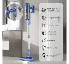 APOSEN APOSEN Akku-Hand-und Stielstaubsauger Home Staubsauger P1, 16.5 Kpa, Echtzeit-Leistungsanzeige, 180,00 W, beutellos, 65000 U / min mit 2 Geschwindigkeiten, 4 Saugnapfen, Doppelzyklon Беспроводной ручной пылесос APOSEN Домашний пылесос P1, 16,5 кПа