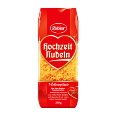 Zabler Hochzeit Nudeln Вал шпецле 250г