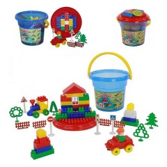 Polesie Bausteine 37190 Set 68 Teile Bausteine Строительные блоки 37190 Набор из 68 частей строительных блоков