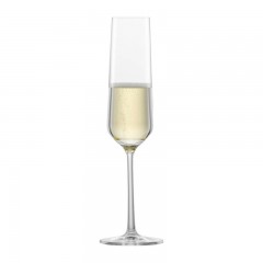 Zwiesel Glas Zwiesel Glas Pure Sekt Glas mit Moussierpunkt 209 ml / h: 252 mm Zwiesel Glas Pure Sekt Glass с точкой мусса 209 мл / высота: 252 мм
