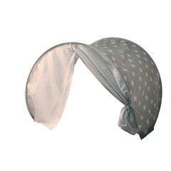 KNORR Toys Bettzelt Grey white stars Кровать-палатка Серые белые звезды