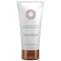 RevitaSun Feuchtigkeitslotion mit Braunungseffekt Selbstbraunungslotion Selbstbrauner, 150 мл