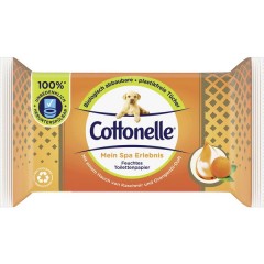 Cottonelle Mein Spa Erlebnis feuchte Toilettentücher Влажная туалетная бумага 42 шт 