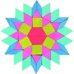 Lelin Holzspielzeug 250 Holzbausteine Mosaik Деревянные игрушки 250 деревянных блоков мозаика