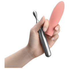 Amorelie Bang – Aluminium-Vibrator Silver Bang Алюминиевый вибратор