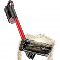 TurboTronic by Z-Line TurboTronic by Z-Line Akku-Hand-und Stielstaubsauger &gt;10 kpa, 35 Min. Laufzeit, ultra-Leichtgewicht Boden Staubsauger, 120 W, beutellos, kabelloser Handsauger mit Wandhalterung rot Беспроводной ручной пылесос TurboTronic by Z-Line &amp;g