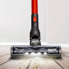 TurboTronic by Z-Line TurboTronic by Z-Line Akku-Hand-und Stielstaubsauger &gt;10 kpa, 35 Min. Laufzeit, ultra-Leichtgewicht Boden Staubsauger, 120 W, beutellos, kabelloser Handsauger mit Wandhalterung rot Беспроводной ручной пылесос TurboTronic by Z-Line &amp;g