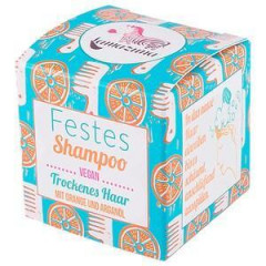 Lamazuna Festes Shampoo Orange trockenes Haar 55g Шампунь-бар Апельсин для сухих волос 55г