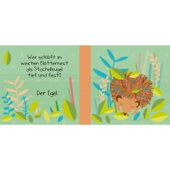 Dorling Kindersley Verlag Mein kleines Stoffbuch: Tiere im Wald Моя маленькая тканевая книжка: Животные в лесу
