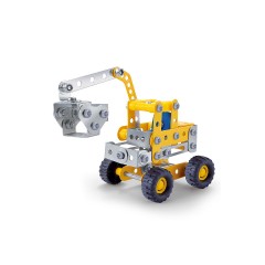 Hocan Padagogisches Bausteinspielzeug Technische Fahrzeugmontage Обучающая игрушка из строительных блоков Сборка технического автомобиля