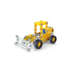 Hocan Padagogisches Bausteinspielzeug Technische Fahrzeugmontage Обучающая игрушка из строительных блоков Сборка технического автомобиля