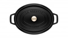 Staub Staub Br\u00e4ter Cocotte 33cm oval schwarz Staub Br>4ter Кокотка 33см овальная