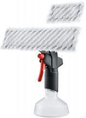 Bosch Home & Garden Bosch Home  Garden Akku-Fenstersauger GlassVAC, inkl. Spruhflasche und Microfasertuch  Беспроводной пылесос для окон Bosch Home Garden GlassVAC, в комплект входит распылитель и салфетка из микрофибры.