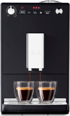 Melitta Melitta Kaffeevollautomat Solo E950-101, schwarz, Perfekt fur Cafe creme Espresso, nur 20cm breit Полностью автоматическая кофемашина Melitta Solo E950-101, черная, идеально подходит для приготовления крем-эспрессо в кафе, ширина всего 20 см.