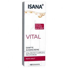 Isana Vital Sanfte Augencreme Крем для глаз 15 г