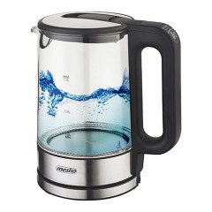 Mesko Mesko Wasserkocher MS 1301B 1,7 Liter, Glas, 1,7 Liter, mit Temperatureinstellung, LED Beleuchtung Чайник Mesko MS 1301B 1,7 л, стекло, 1,7 л, с регулировкой температуры, светодиодная подсветка