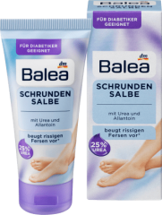 Balea Fu&szlig;-Creme, Schrundensalbe mit 25% Urea, 50 ml Крем для ног с Мочевиной