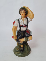 Фигурка винтажная Im Stil von Gauner &quot;Танцующая влюбленная пара&quot;, воск, 22 см, Германия, 1960-70гг.