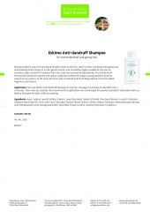 Krauterhaus Sanct Bernhardt Eskimo Anti-dandroff Shampoo, 250 мл