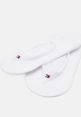 Tommy Hilfiger WOMEN FOOTIE 2 PACK Trainer socks white WOMEN FOOTIE 2 PACK Спортивные носки белый