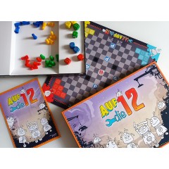 puls entertainment Brettspiel AUF DIE 12! настольная игра НА 12!
