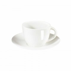 ASA SELECTION ASA A Table Weiss Espressotasse mit Untertasse 0,07 L Чашка для эспрессо ASA A Table Weiss с блюдцем 0,07 л