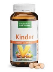 Krauterhaus Sanct Bernhardt Children Vitamin Tablets, Мультивитамины для детей, 240 таблеток на 4 месяца