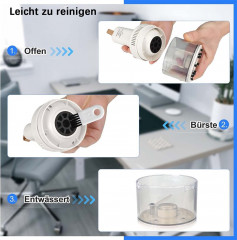 Yoyaxi Akku-Handstaubsauger Tischstaubsauger USB wiederaufladbar mit hoher Saugleistung, 1200 mAh Li-Akku fur Schule, Zuhause, Buro und Auto  Беспроводной ручной пылесос Yoyaxi, настольный пылесос, перезаряжаемый через USB, с высокой мощностью всасывания,