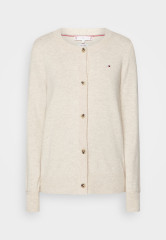 Tommy Hilfiger CARDIGAN Cardigan white dove heather КАРДИГАН кардиган белый голубь вереск