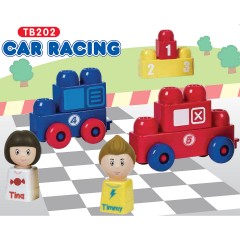 Tutor Blocks Meine ersten Magnetbausteine Autorennen Мои первые магнитные строительные блоки для автомобильных гонок