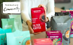 Eduscho Espresso Intenso Ganze Bohne 1 kg, Кофе в зернах Espresso Intenso, 1кг