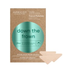 Apricot Facial Patches with Hyaluron  Face Gesicht Patches - down the frown 24stk Патчи для лица с гиалуроновой кислотой